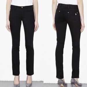 NEW Anthropologie M.i.H Oslo Slim Cropped Black Jeans